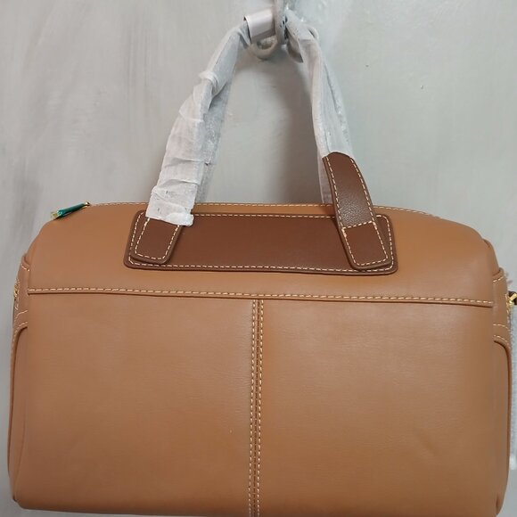 Tan Leather Dream Satchel - Picture 5 of 12